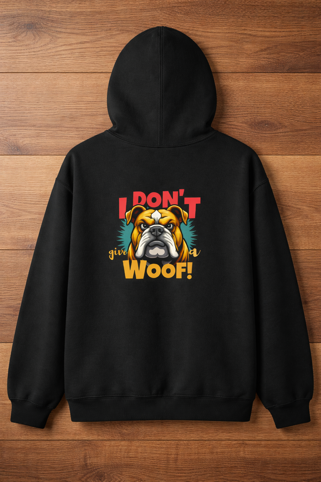I Dont Give A WOOF! hoodie for men
