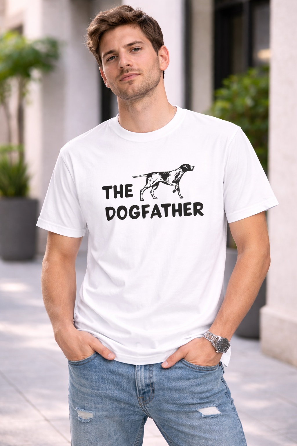 The Dogfather t-shirt for men